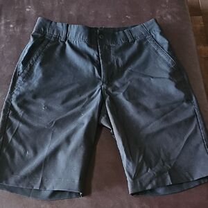 Nike Men's Black Flat Front Shorts